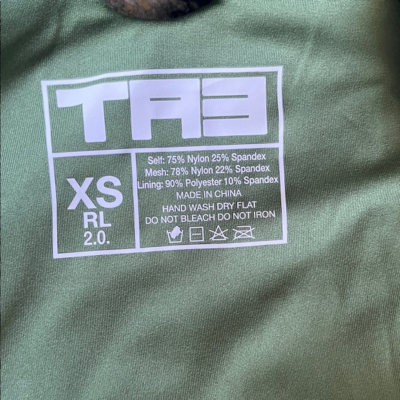 TA3 hi cut plungey army green. Size XS regular long - Picture 6 of 7